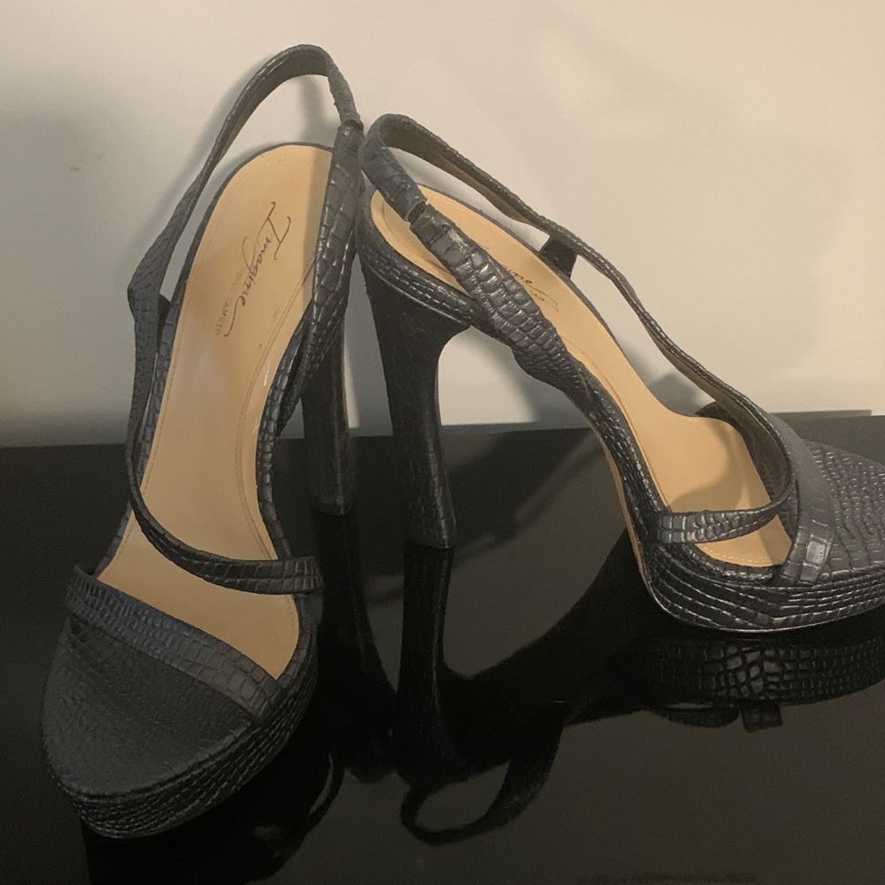 “Imagine” by Vince Camuto Textured Slingback High Heel Sandals - Women